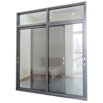 Asian 2 Panel/3 Panel Aluminum Sliding Glass Door,Bullet Proof Sliding Glass Doors